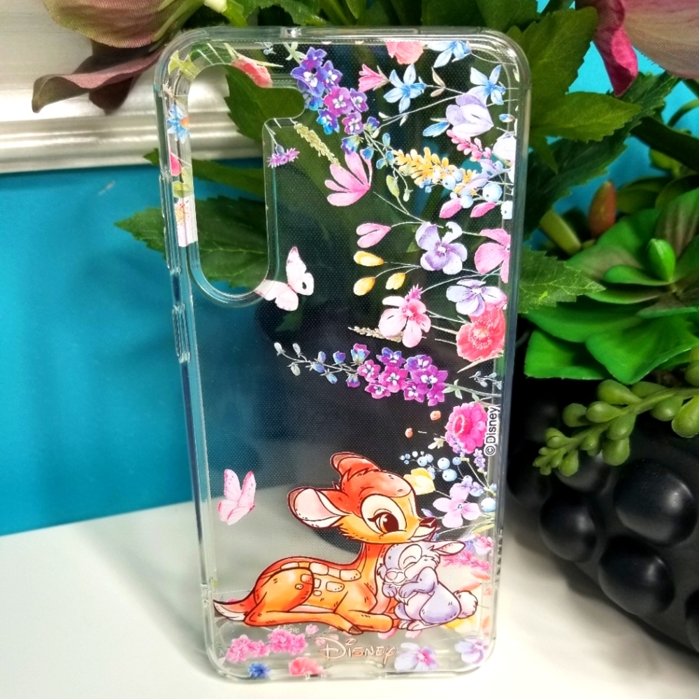 Go Case Protective Disney Floral Friends Bambi Cell Phone Case
